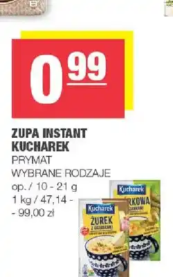 Spar Zupa instant pieczarkowa z grzankami Kucharek oferta