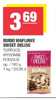 Spar Rurki waflowe Sweet Delise oferta