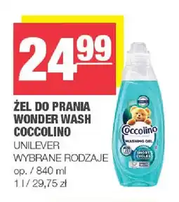 Spar Żel do prania Wonder Wash Coccolino oferta