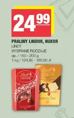 Spar Praliny Lindor Lindt oferta