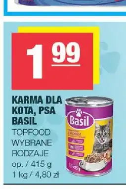 Spar Karma dla kota Basil oferta