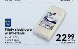Makro Filety śledziowe w śmietanie Metro Chef oferta