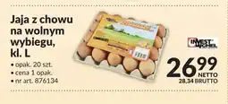 Makro Jajka kurze z chowu na wolnym wybiegu Invest Michel oferta
