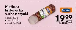 Makro Kiełbasa krakowska sucha z szynki Tarczyński oferta