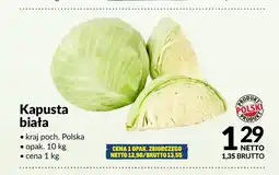 Makro Kapusta biała polska oferta
