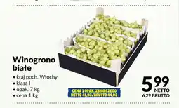 Makro Winogrona białe oferta