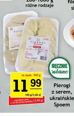Gram Market Pierogi z serem Społem oferta