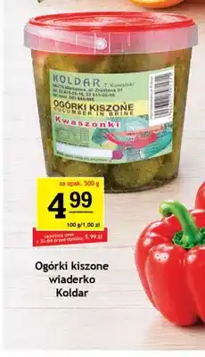 Gram Market Ogórki kiszone wiaderko Koldar oferta