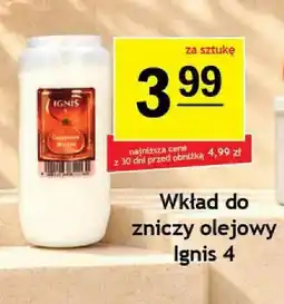 Gram Market Wkład do zniczy olejowy Ignis 4 oferta