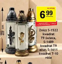 Gram Market Znicz S-1522 kwadrat T9 świeca oferta