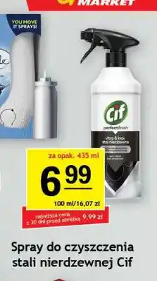 Gram Market Spray do czyszczenia stali nierdzewnej Cif oferta