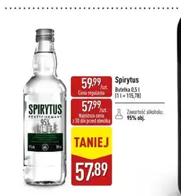 ALDI Spirytus rektyfikowany 95% oferta