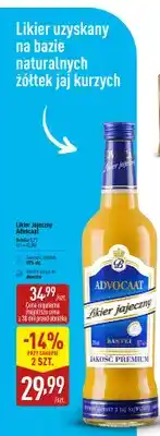 ALDI Likier jajeczny Advocaat Bastei oferta