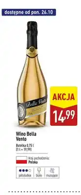 ALDI Wino białe Bella Vento oferta