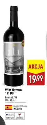 ALDI Wino czerwone Navarra 111 DO oferta