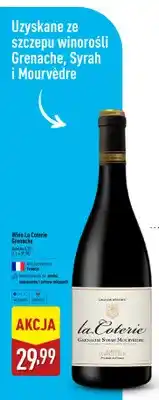 ALDI Wino czerwone La Coterie Grenache oferta