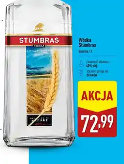 ALDI Wódka Stumbras oferta