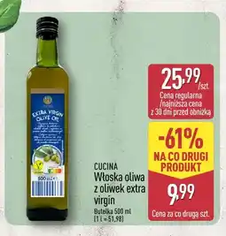 ALDI Włoska oliwa z oliwek extra virgin Cucina oferta