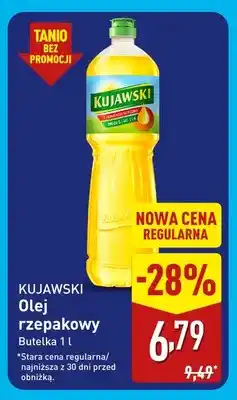ALDI Olej rzepakowy Kujawski oferta