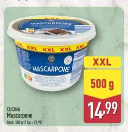ALDI Mascarpone Cucina oferta