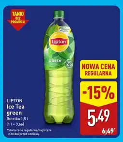 ALDI Ice Tea green Lipton oferta