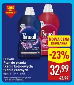 ALDI Płyn do prania tkanin czarnych Perwoll oferta