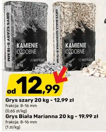 Kamienie Ozdobne Gryś Szary