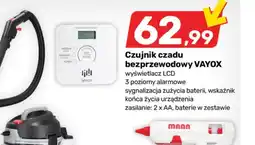 Bricomarche Czujnik czadu bezprzewodowy vayox oferta