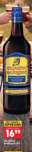 Biedronka Grzaniec Galicyjski 0% oferta