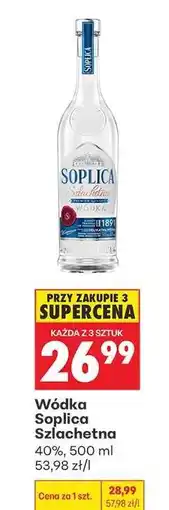Biedronka Wódka Soplica Szlachetna oferta
