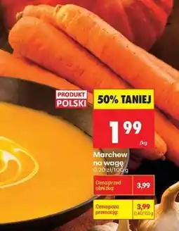Biedronka marchew na wage oferta
