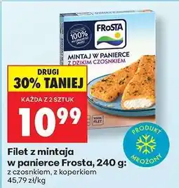 Biedronka Filet z mintaja w panierce Frosta, 240 g oferta
