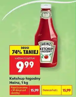 Biedronka Ketchup łagodny Heinz, 1 kg oferta