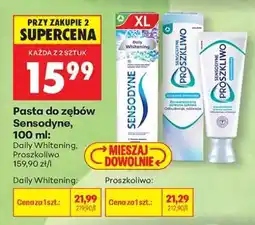 Biedronka Pasta do zębów Sensodyne, 100 ml oferta
