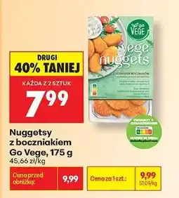 Biedronka Nuggetsy z boczniakiem Go Vege, 175 g oferta