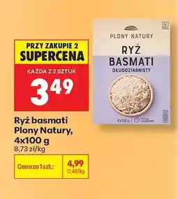 Biedronka Ryż basmati Plony Natury 4x100 g oferta