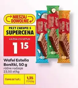Biedronka Wafel Estella Bonitki, 50 g oferta