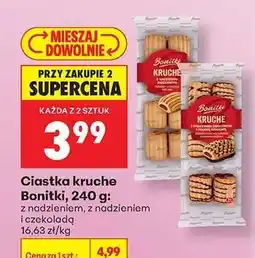 Biedronka Ciastka kruche Bonitki, 240 g oferta