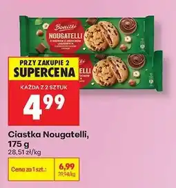 Biedronka Ciastka Nougatelli, 175 g oferta
