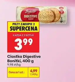 Biedronka Ciastka Digestive Bonitki, 400 g oferta