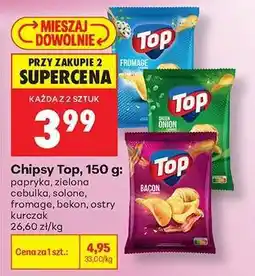 Biedronka Chipsy Top, 150 g oferta
