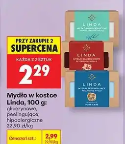 Biedronka Mydło w kostce Linda, 100 g oferta