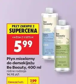 Biedronka Płyn micelarny do demakijażu Be Beauty, 400 ml oferta