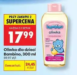 Biedronka Oliwka dla dzieci Bambino, 300 ml oferta