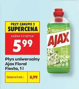 Biedronka Płyn uniwersalny Ajax Floral Fiesta, 1l oferta