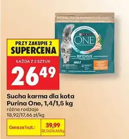 Biedronka Purina One, 1,4/1,5 kg oferta