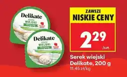 Biedronka Serek wiejski Delikate, 200 g oferta