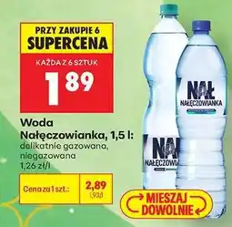 Biedronka WODA NAŁĘCZOWIANKA 1,5 L oferta