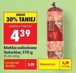 Biedronka Metka cebulowa Sokołów, 170 g oferta