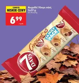 Biedronka Rogaliki 7days mini, 5x37 g oferta